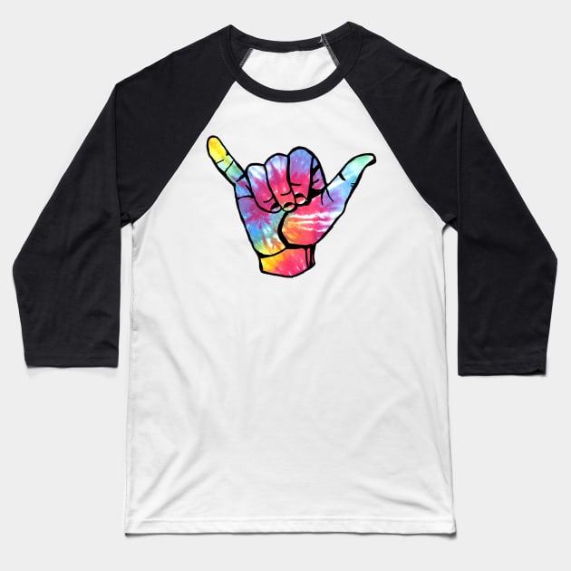 Tie Dye Vibez Baseball T-Shirt by lolosenese